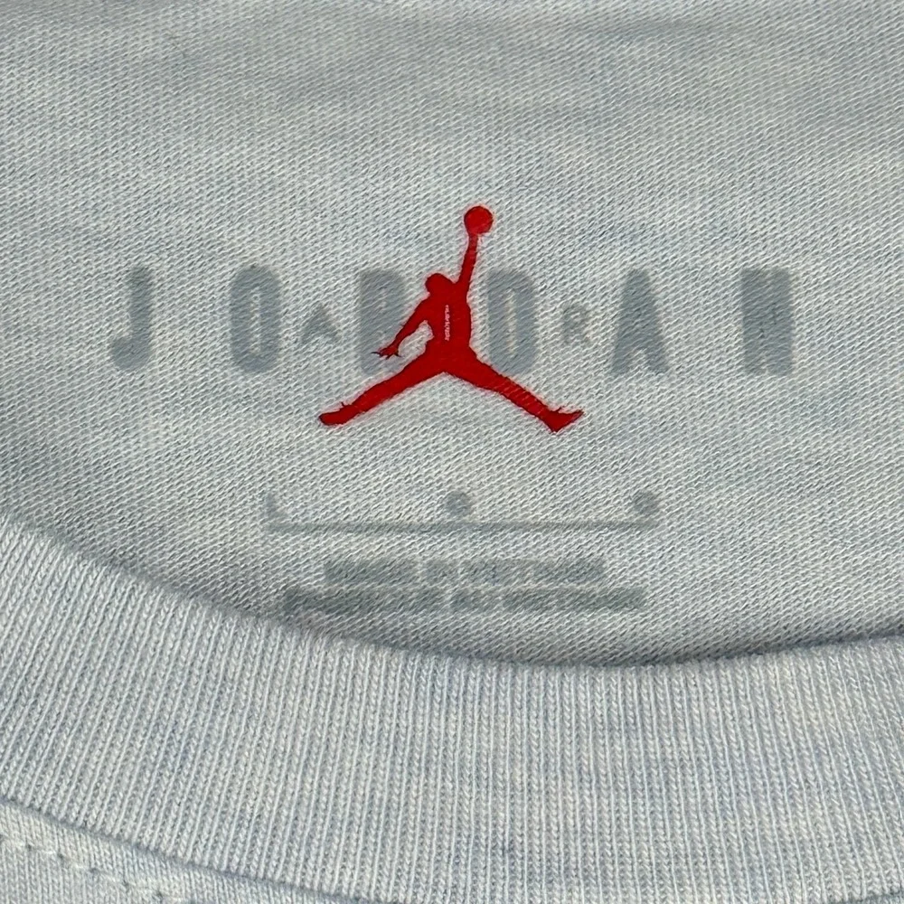 Nike Air‎ Jordan T Shirt Mens Large Blue Jumpman Logo Minimalist Athletic Tee